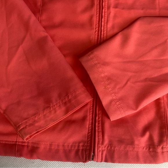 Contact New York Tracksuit Set Jacket Pants Medium Coral Pink 90s Activewear - Picture 8 of 16